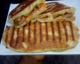 A picture of step 3 of Grilled chicken panini sandwich.