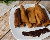 Foto langkah ke 4 dari resep 45. Piscok pisang cokelat lumer.