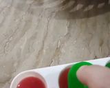 A picture of step 3 of Watermelon 🍉 popsicle.