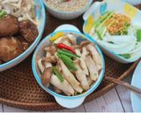 Hình bước làm 2 của món Lẩu ghẹ hải sản chua ngọt