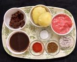 A picture of step 1 of Kutchi Kadak.