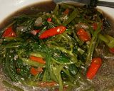 Foto langkah ke 6 dari resep Cah Kangkung Terasi.