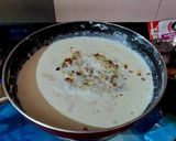 A picture of step 5 of Caramel Kheer.