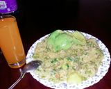 A picture of step 2 of Skillet Rice..#myuniquericerecipecontest#.