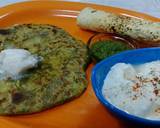 Stuffed Palak Kulcha recipe step 6 photo