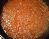 A picture of step 2 of "Sloppy Joe" or Ground Beef Sandwich.