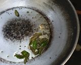 A picture of step 3 of Curd rice.