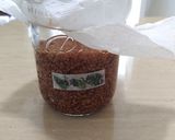 A picture of step 8 of Shoyu-Koji (Soy Sauce Rice Malt).