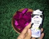 Foto langkah ke 1 dari resep YOGNA (yogurt buah naga) Ala Anak Kost.