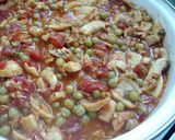Foto del paso 3 de la receta: Cocina con latas: cazuela de champiñones, arvejas y atún