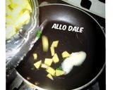A picture of step 1 of Memon's fusion omelet.