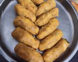 ब्रेड कटलेट(bread cutlet recipe in hindi) रेसिपी चरण 7 फोटो