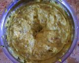 A picture of step 2 of Manga Arachkalaki.