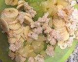 Foto del paso 1 de la receta: Desayuno saludable vaso o parfait de yogur, banana, kiwi y anana