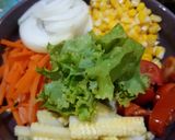 Foto langkah ke 1 dari resep Salad Sayur Thousand Island.