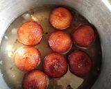 A picture of step 8 of Gulab jamun.