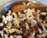 Tejfölös, gomba, paprikás recept fázis 4 fotója