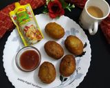 A picture of step 4 of Masala Tea With Cutlet.