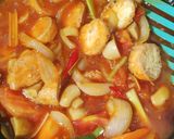 Foto langkah ke 4 dari resep Tofu asam manis pedas.