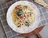 Foto langkah ke 5 dari resep Spaghetti Carbonara Horenzo.