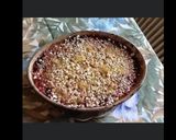 Une image de l'étape 2 de Crumble aux cerises du jardin.