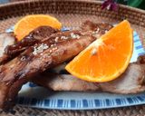 Hình bước làm 2 của món Sườn cây nướng cam
