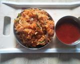 शेजवान फ्राईड राईस (Leftover rice recipe) (Schezwan fried rice recipe in marathi) रेसिपी स्टेप 1 फोटो 