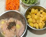Foto langkah ke 1 dari resep Chicken steak bbq sauce.