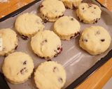 蔓越莓豆奶司康餅 Cranberry soy milk scone的食譜步驟5照片