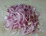 A picture of step 2 of Chicken Korma.