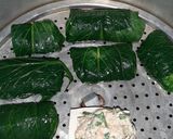 Foto langkah ke 4 dari resep Sawi gulung isi udang (menu diet).
