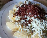 Foto langkah ke 4 dari resep Pisang Kukus Cokelat Keju.