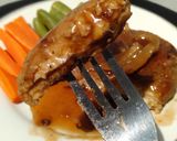 Foto langkah ke 5 dari resep Steak Tempe saus blackpepper.