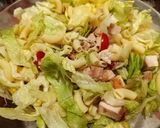 BLT tésztasaláta csirkével recept fázis 5 fotója