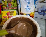 Foto langkah ke 4 dari resep Bolu Coklat Topping Keju.