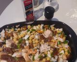 Foto del paso 10 de la receta: 🥗Ensalada de garbanzos🧆 con emperador🐟 y marisco🦐🦪