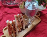 A picture of step 8 of Chicken club Sandwich 🥪🥪🇺🇸.