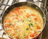 A picture of step 1 of One Pot Pasta.