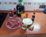 Foto del paso 1 de la receta: Carrilladas de cerdo con salsa "Barbaostras" y patatas huertanas