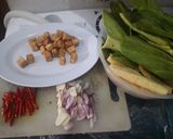 Foto langkah ke 1 dari resep Tumis pokcoy tahu.