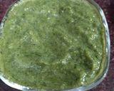 A picture of step 3 of Mongre ki chutney.