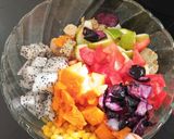 A picture of step 10 of Summer Special Juicy Jowar & Tofu Colorful Salad Bowl.