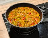 Foto del paso 8 de la receta Sartén de arroz con guanciale