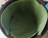 Gambar langkah 5 resipi Lemang Last Minit.