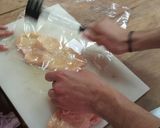 Foto del paso 2 de la receta: Arrolladitos de pechuga de pollo
