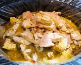 A picture of step 7 of Crockpot Zesty 2-Bean Shredded Chicken Chili.