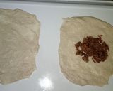 A picture of step 6 of Chicken roll.