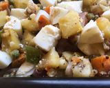 A picture of step 2 of Skillet potatoes.