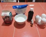 Foto del paso 1 de la receta: Panque con formas de merengue. 🌼