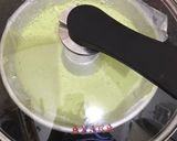 Foto langkah ke 4 dari resep Bolu Pandan Santan Kukus Mudah.